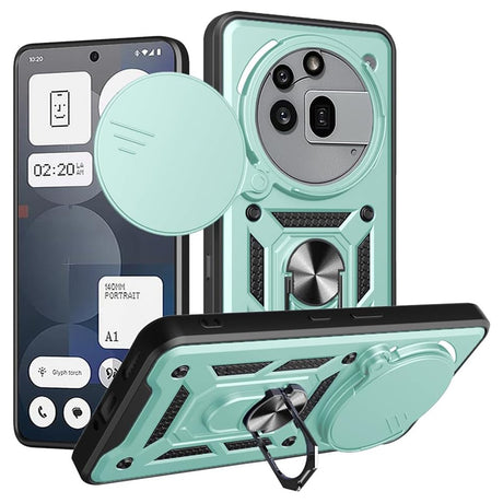 Husa de protectie Techsuit CamShield Series compatibil cu Nothing Phone (3a) Pro, Verde