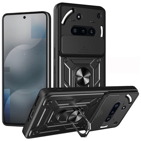 Husa de protectie Techsuit CamShield Series compatibil cu Nothing Phone (3a), Negru