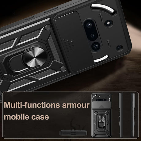 Husa de protectie Techsuit CamShield Series compatibil cu Nothing Phone (3a), Roz Auriu
