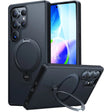 Torras Husa de protectie Torras Ostand Spin MagSafe Series compatibil cu Samsung Galaxy S25 Ultra, Negru