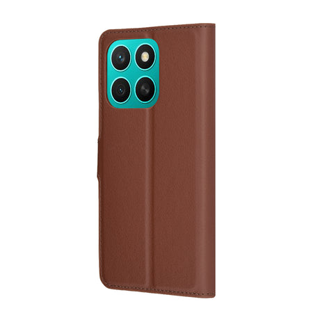 Husa de protectie Techsuit Leather Folio compatibil cu Honor X8c, Maro