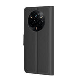 Husa de protectie Techsuit Leather Folio compatibil cu Realme 14 Pro, Negru