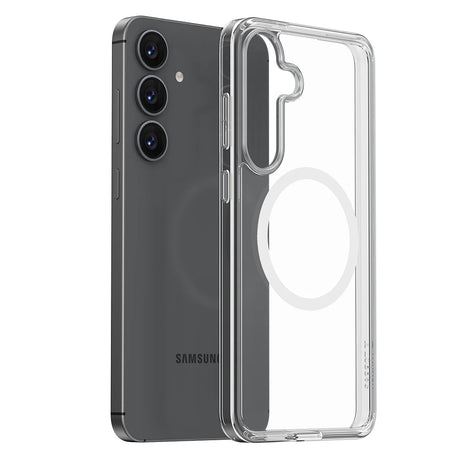 Husa de protectie Torras Guardian Magnetic Series compatibil cu Samsung Galaxy S25 Plus, Transparent