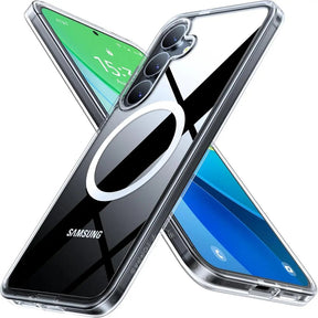 Husa de protectie Torras Guardian Magnetic Series compatibil cu Samsung Galaxy S25, Transparent