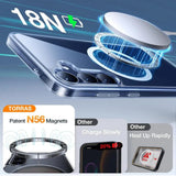 Husa de protectie Torras Guardian Magnetic Series compatibil cu Samsung Galaxy S25, Transparent