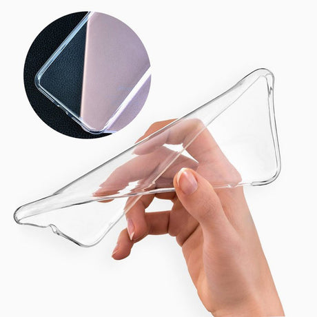 Husa de protectie Techsuit Clear Silicone compatibil cu Motorola Moto G87 / G77 / G67, Transparent