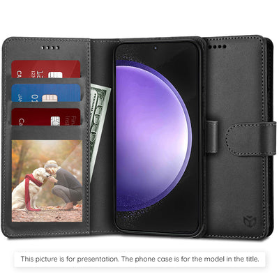 Husa de protectie Techsuit Diary Book compatibil cu Samsung Galaxy S25 FE / S26 FE, Negru