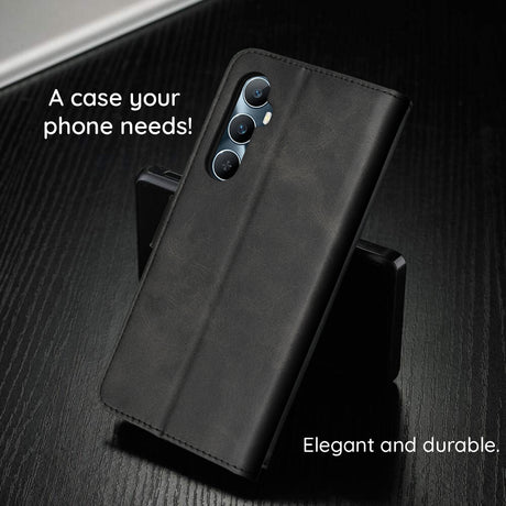 Husa de protectie Techsuit Diary Book compatibil cu Honor 600 Smart, Negru