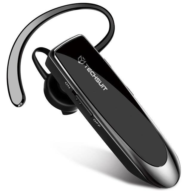 Casti Techsuit Premium Bluetooth Headset UrbanEar (CB1), HandsFree, Type-C, Noise Cancelling, Light & Comfortable, Negru