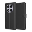Husa de protectie Techsuit Leather Folio compatibil cu Xiaomi Redmi Note 14 Pro 5G / Redmi Note 14 Pro+ 5G / Poco X7, Negru