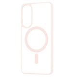 Husa de protectie Techsuit MagSafe Pro compatibil cu Samsung Galaxy S25 Edge, Nude Pink