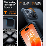 Husa de protectie Torras Guardian Series compatibil cu Google Pixel 9a, Negru