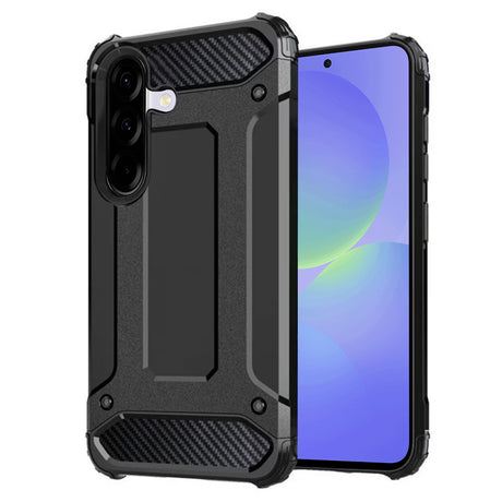 Husa de protectie Techsuit Hybrid Armor compatibil cu Samsung Galaxy A36 5G / A37 5G, Negru