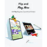 ESR Husa de protectie tableta ESR Flip Hybrid (with Pencil Holder) compatibil cu iPad Air 13 (2024) / Air 13 (2025) / Ai