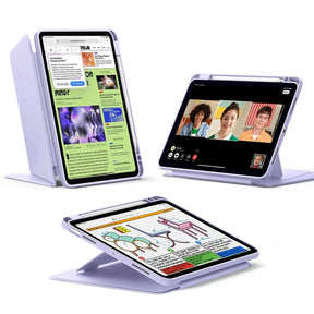Husa de protectie tableta ESR Flip Hybrid (with Pencil Holder) compatibil cu iPad Air 4 (2020) / Air 5 (2022) / Air 11 (2024 / 2025 / 2026), Mov