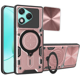 Husa de protectie Techsuit CamGuard Pro compatibil cu Honor 400 Lite, Roz Auriu