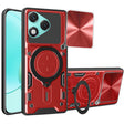 Husa de protectie Techsuit CamGuard Pro compatibil cu Honor 400 Lite, Rosu