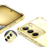 Husa de protectie Techsuit Shockproof Clear Silicone compatibil cu Realme 14x, Transparent