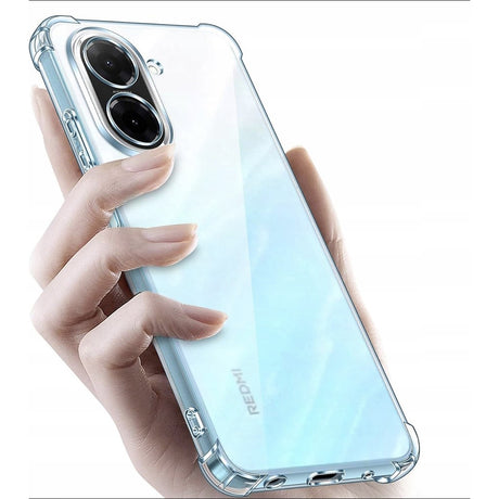 Husa de protectie Techsuit Shockproof Clear Silicone compatibil cu Xiaomi Redmi A5 4G (Standard), Transparent
