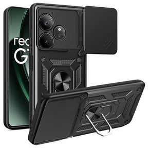 Husa de protectie Techsuit CamShield Series compatibil cu Realme GT 6 / GT 6T, Negru