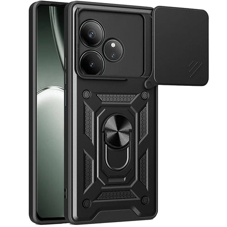 Husa de protectie Techsuit CamShield Series compatibil cu Realme GT 6 / GT 6T, Negru