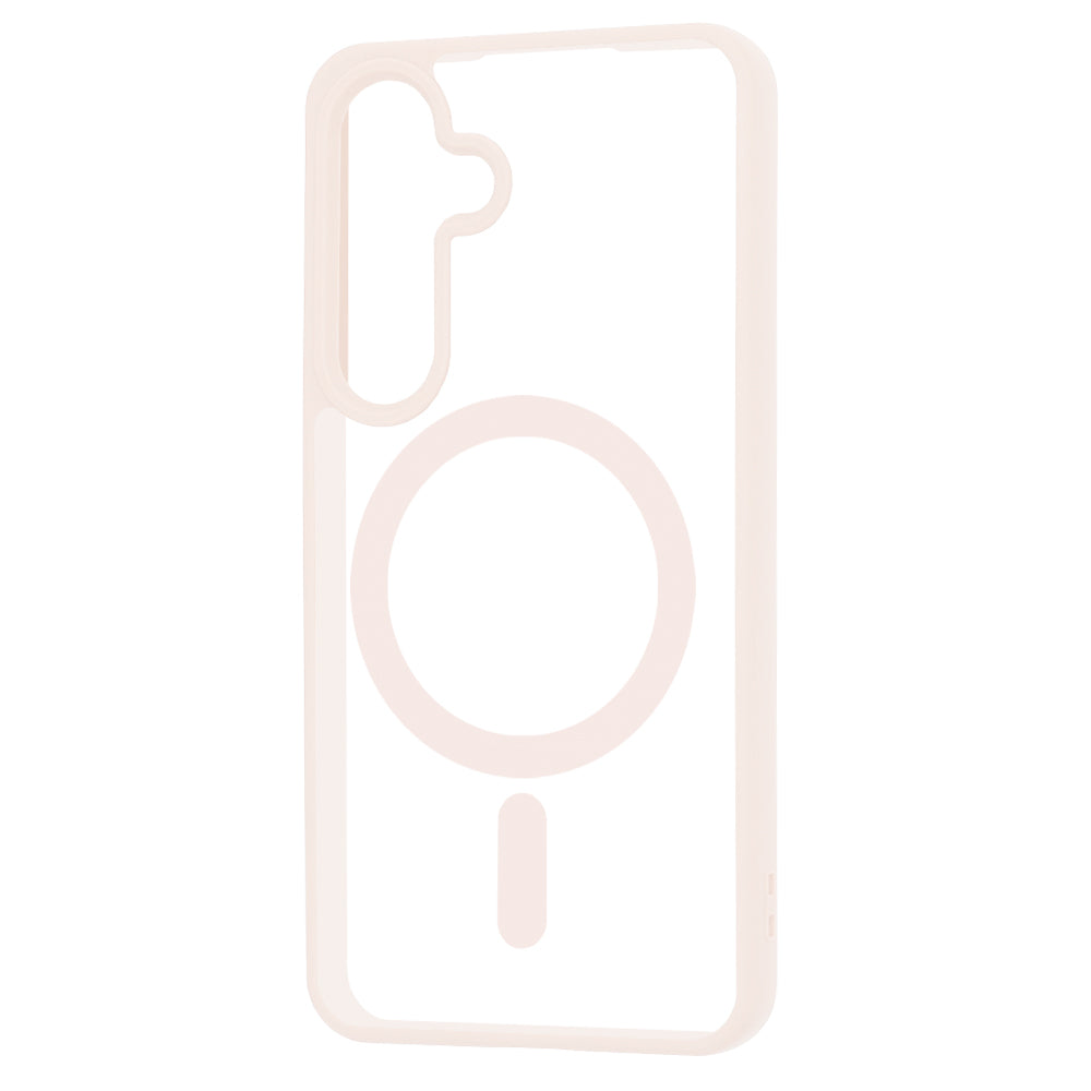 Husa de protectie Techsuit MagSafe Pro compatibil cu Samsung Galaxy S24, Nude Pink