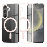 Husa de protectie Techsuit MagSafe Pro compatibil cu Samsung Galaxy S24, Nude Pink