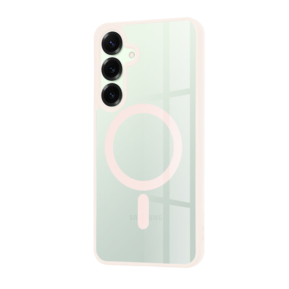 Husa de protectie Techsuit MagSafe Pro compatibil cu Samsung Galaxy S25 Plus, Nude Pink
