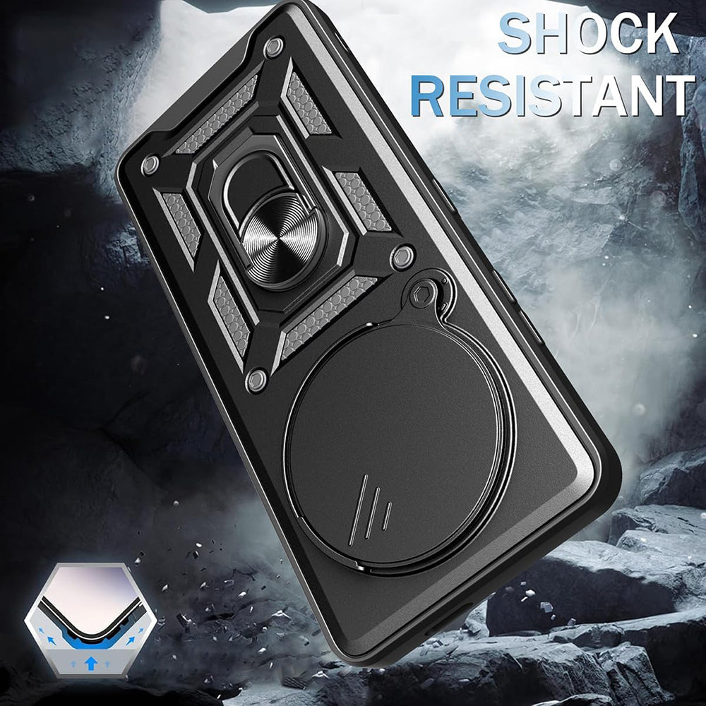 Husa de protectie Techsuit CamShield Series compatibil cu Xiaomi Redmi A5 4G (Standard), Negru