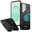 Husa de protectie Techsuit CamVault MagSafe compatibil cu Samsung Galaxy S25 Plus, Negru