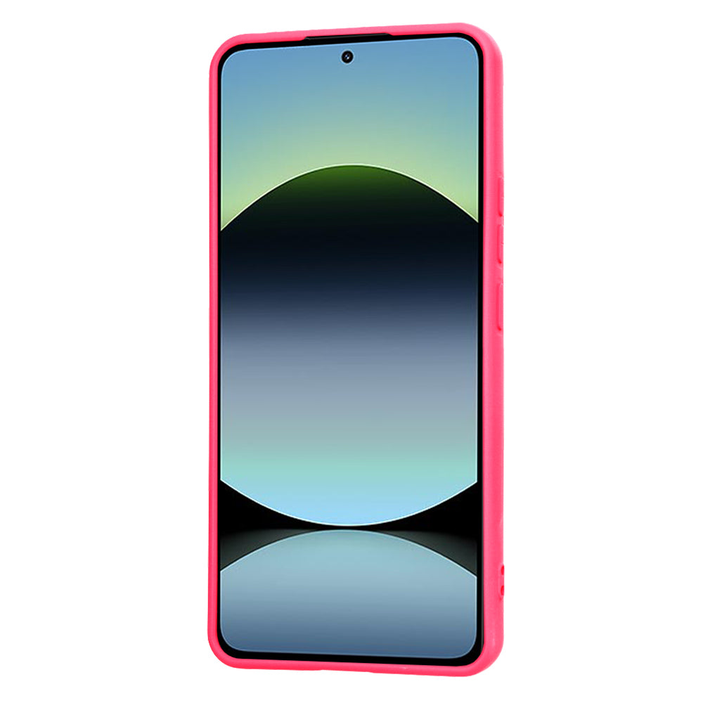 Husa de protectie Techsuit SoftFlex compatibil cu Xiaomi Redmi Note 14 4G (Standard), Roz Intens