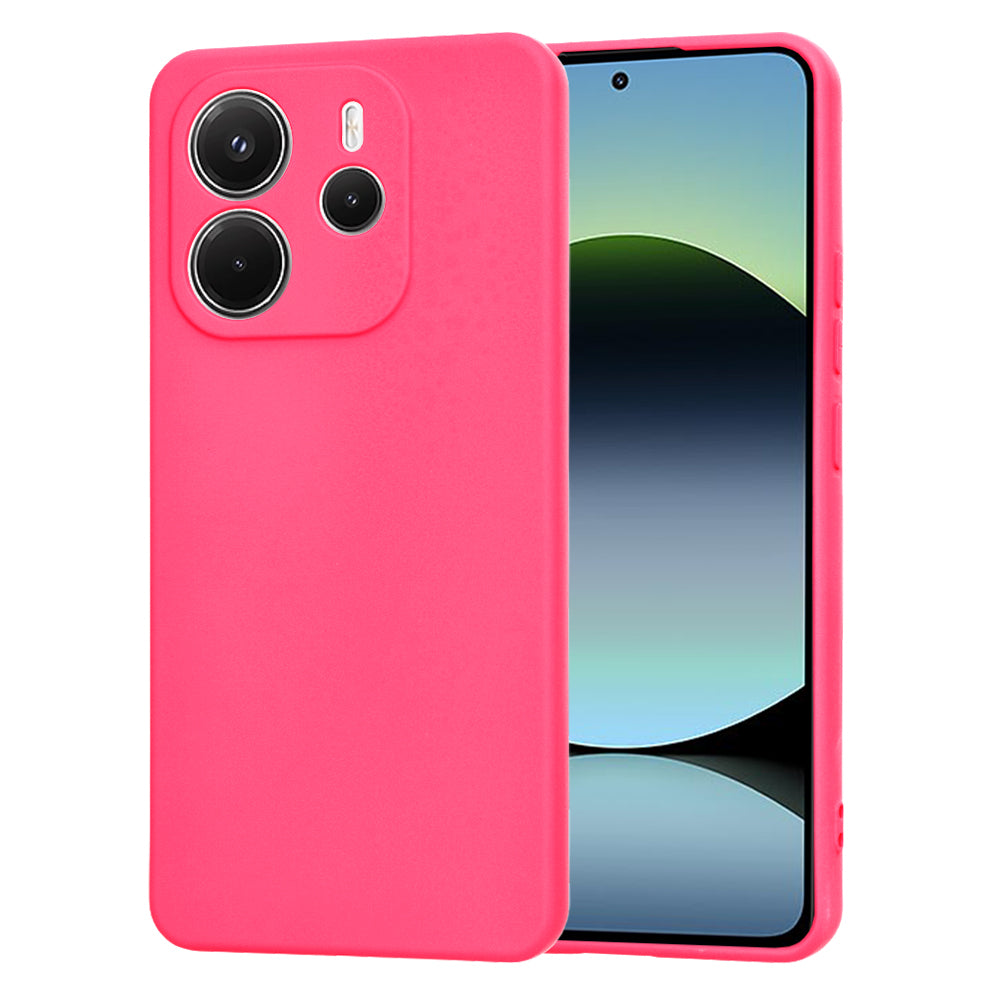 Husa de protectie Techsuit SoftFlex compatibil cu Xiaomi Redmi Note 14 4G (Standard), Roz Intens