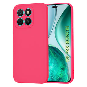 Husa de protectie Techsuit SoftFlex compatibil cu Honor X8c, Roz Intens