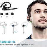 Casti Techsuit Premium Bluetooth Headset NeXound (G7), HandsFree, ENC, LED, Bluetooth 5.1, Qualcomm, 500mAh, 72hrs, Negru