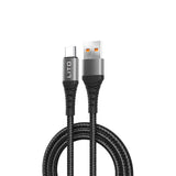 Cablu Lito (LD22T), USB-A to Type-C, Fast Charging, 2.4A, 2m, Negru