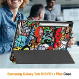 Husa de protectie tableta Techsuit FoldPro compatibil cu Samsung Galaxy Tab S10 FE Plus, Urban Vibe