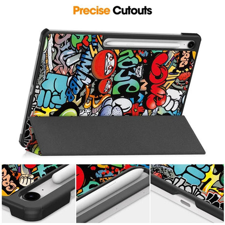 Husa de protectie tableta Techsuit FoldPro compatibil cu Samsung Galaxy Tab S10 FE Plus, Urban Vibe