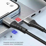 Cablu Lito (LD22CC), Type-C to Type-C, Fast Charging, 60W, 2m, Negru