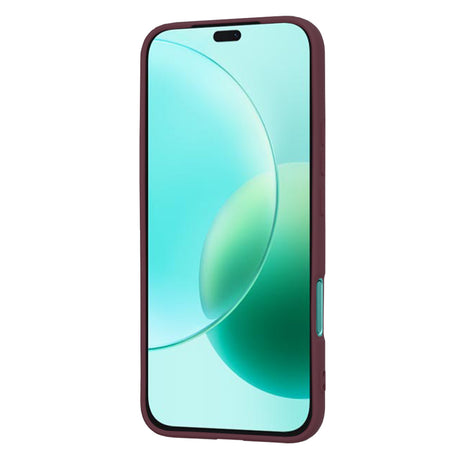 Husa de protectie Techsuit SoftFlex compatibil cu Honor 400 Lite, Plum Red