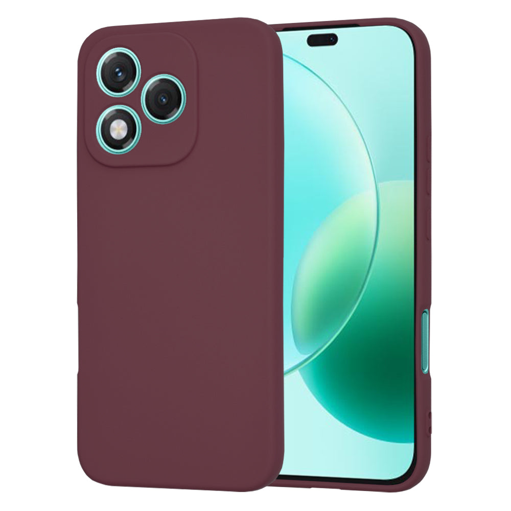 Husa de protectie Techsuit SoftFlex compatibil cu Honor 400 Lite, Plum Red
