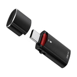 Cititor de Carduri 2in1, Adaptor, 3A, Aluminiu - Techsuit AluVoltX (CC1) - Black