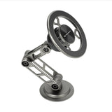 Suport Techsuit Premium TitanMagX (S14), for Dashboard/Desk, MagSafe Compatible, 360° Rotation, 3M Adhesive, Gri