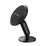 Suport Techsuit Premium TinyGrip (S11), Strong N52 Magnets, Universal Magnetic Mount, 360° Rotation, with 3M Metal Plates, Negru