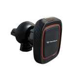Suport Techsuit MagGrip (S5), Secure Magnetic Grip for Air Vent, Rotation Angle 360°, with Metal Plates, Negru /Red