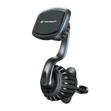 Suport Techsuit AirFix (S3), with Metal Plates, for Air Vent, Magnetic Car Mount N52, 360° Rotation, Universal, Negru