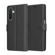 Husa de protectie Techsuit Leather Folio compatibil cu Samsung Galaxy A26 5G, Negru