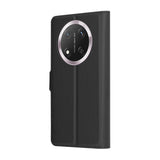 Techsuit Leather Folio fekete tok Honor Magic7 Lite és Honor X9c telefonhoz