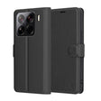 Husa de protectie Techsuit Leather Folio compatibil cu Xiaomi 15 Pro, Negru
