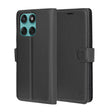 Husa de protectie Techsuit Leather Folio compatibil cu Motorola Edge 60 / Edge 60 Fusion, Negru