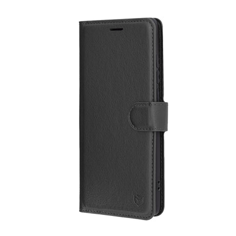 Husa de protectie Techsuit Leather Folio compatibil cu Motorola Edge 60 / Edge 60 Fusion, Negru